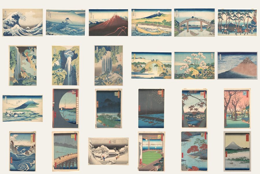 Example print from Gallery Bundle: all four Art Print sets (96 prints)