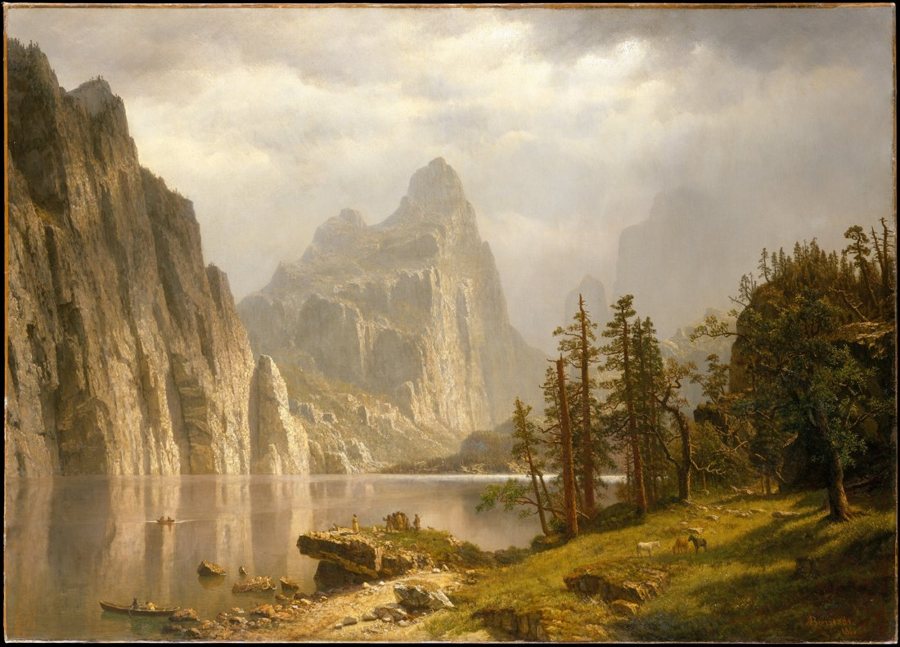 Example print from Landscape Paintings Printable Wall Art Set