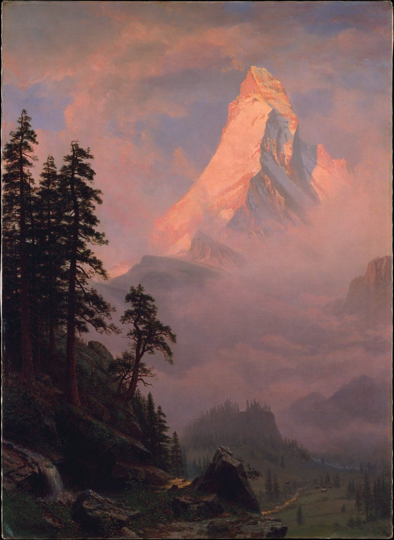 Example print from Landscape Paintings Printable Wall Art Set