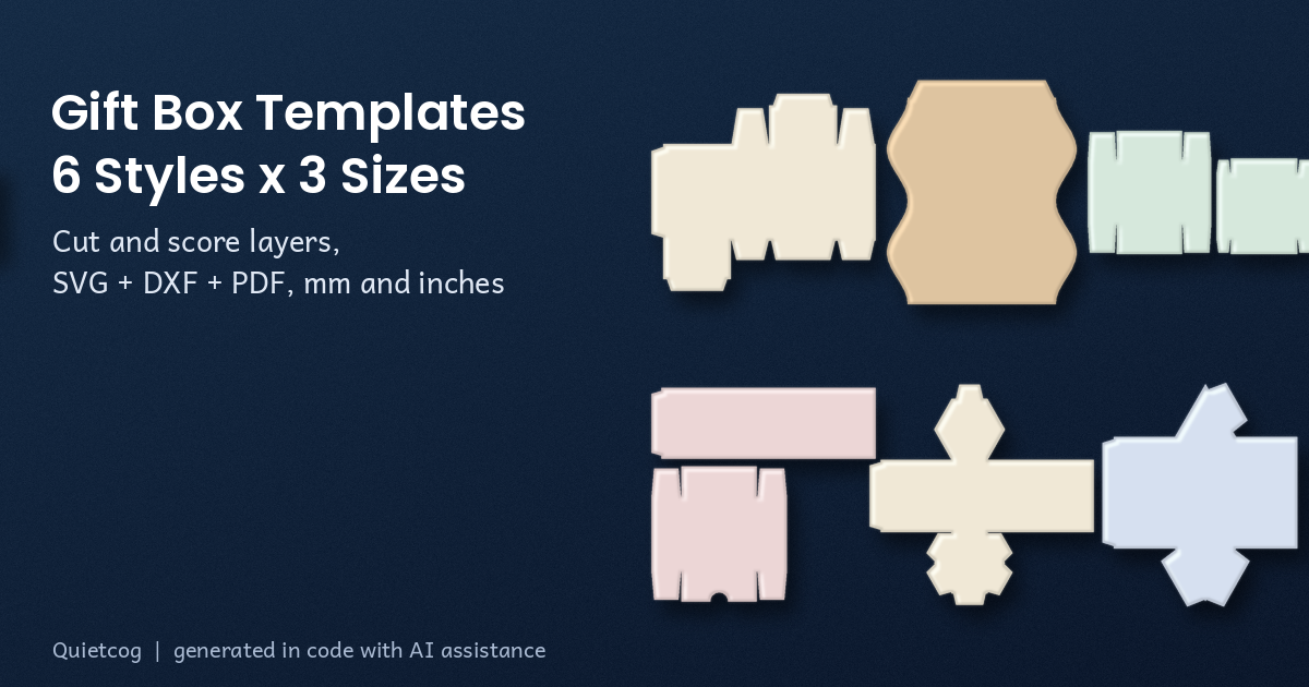 A close look at the Holiday Cut Files Bundle.