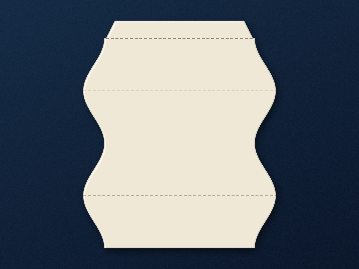 A close look at the Gift Box Templates.