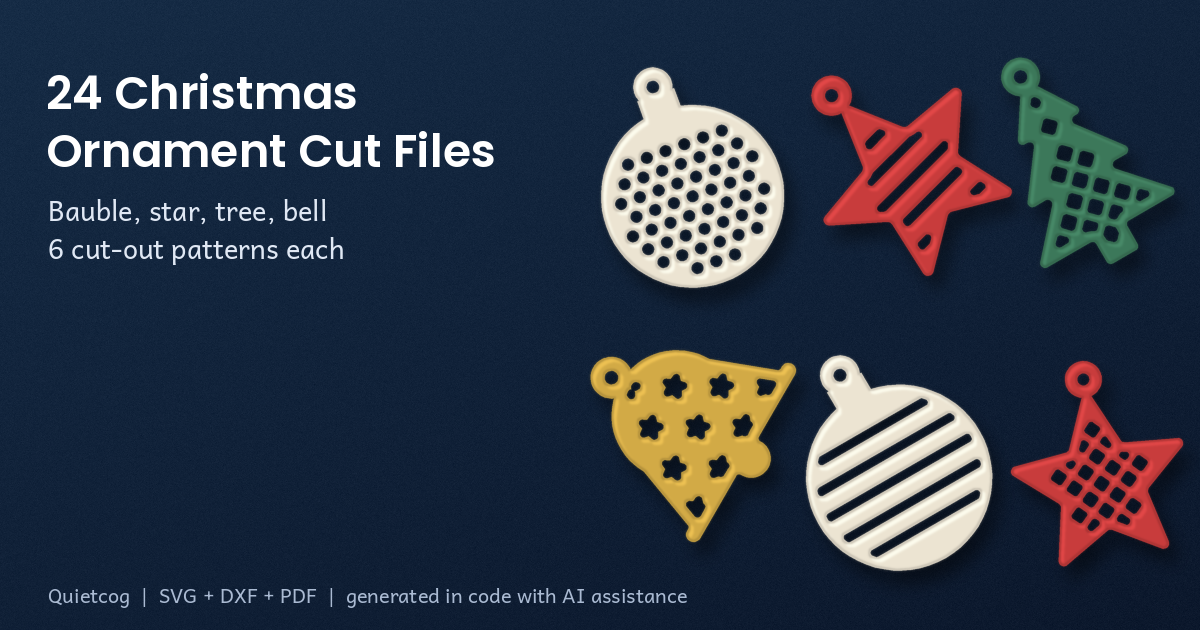 Another view of the Holiday Cut Files Bundle.