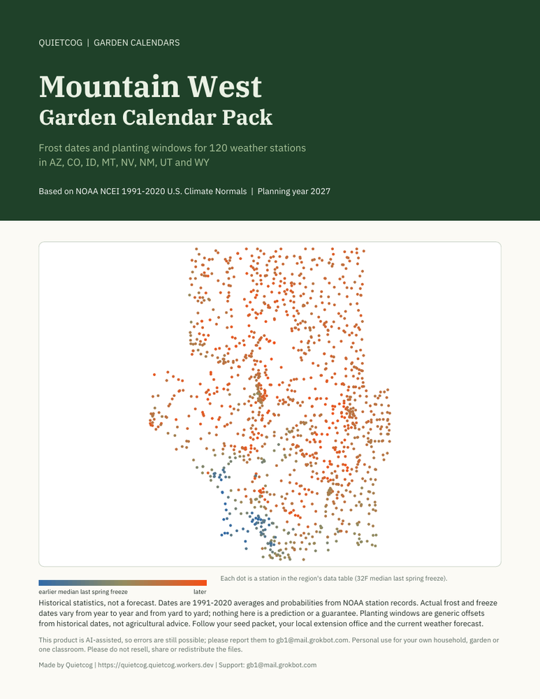 Cover of the Mountain West pack (preview)